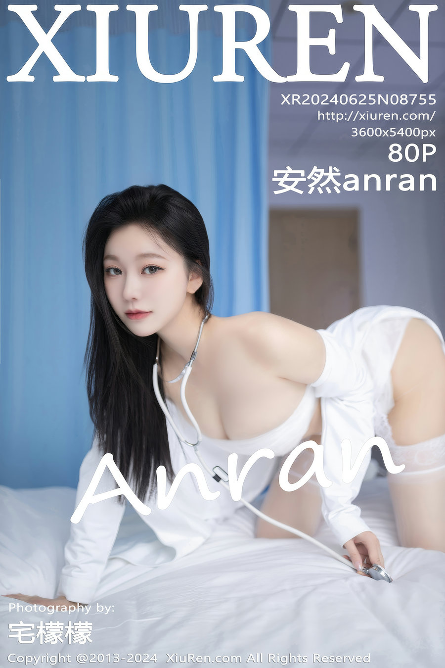 / 秀人美媛馆 / 2024.06.25 No.8755 安然anran / 80P640MB / 秀人网-绅士图