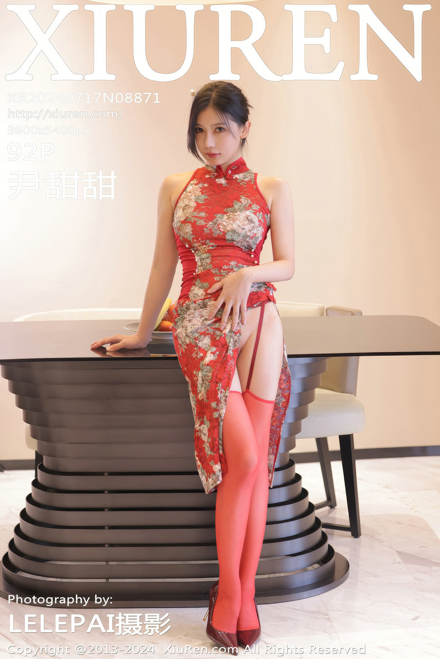 / 秀人美媛馆 / 2024.07.17 No.8871 尹甜甜 / 92P741MB / 秀人网-绅士图