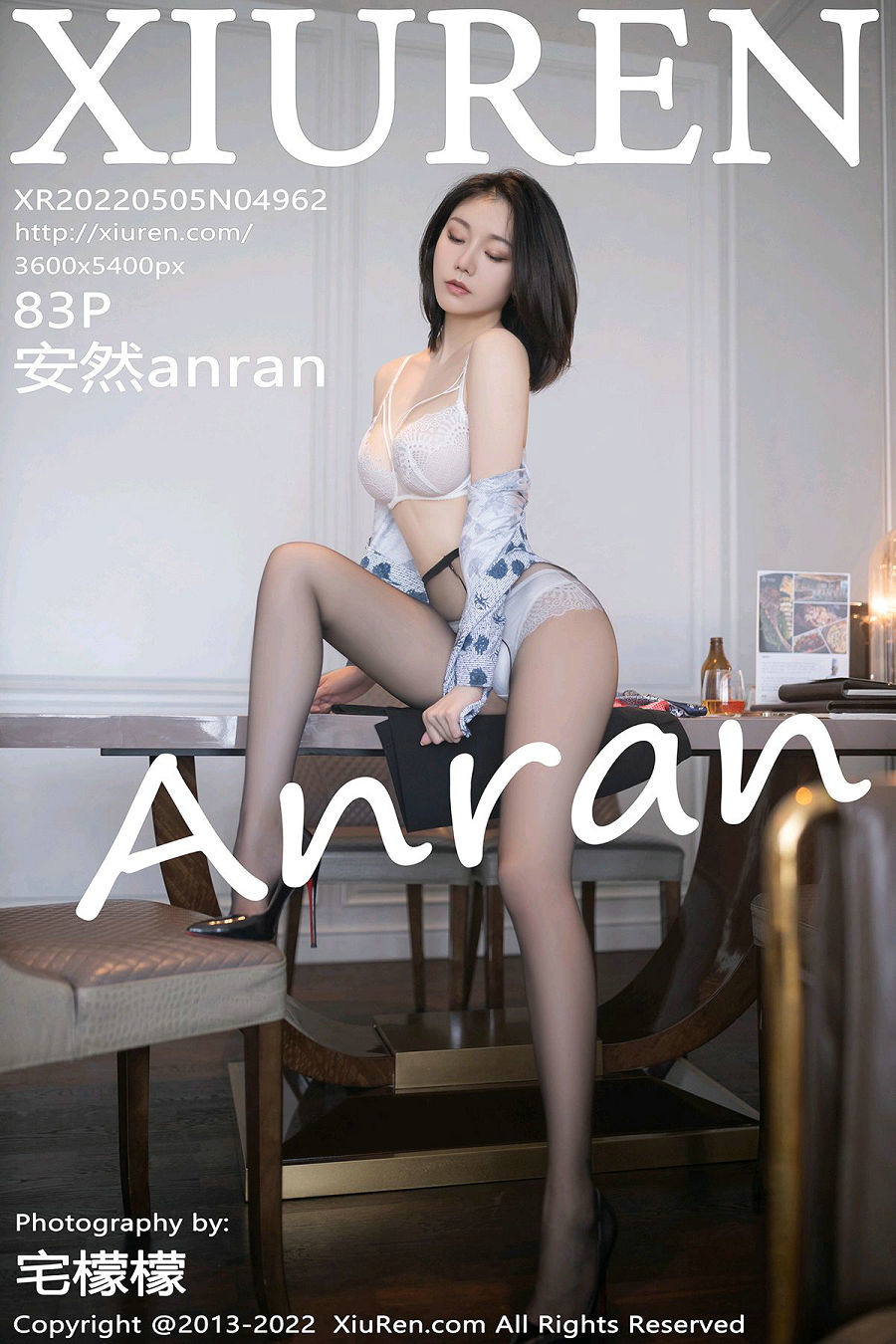 / 秀人美媛馆 / 2022.05.05 No.4962 安然anran / 83P807MB / 秀人网-绅士图