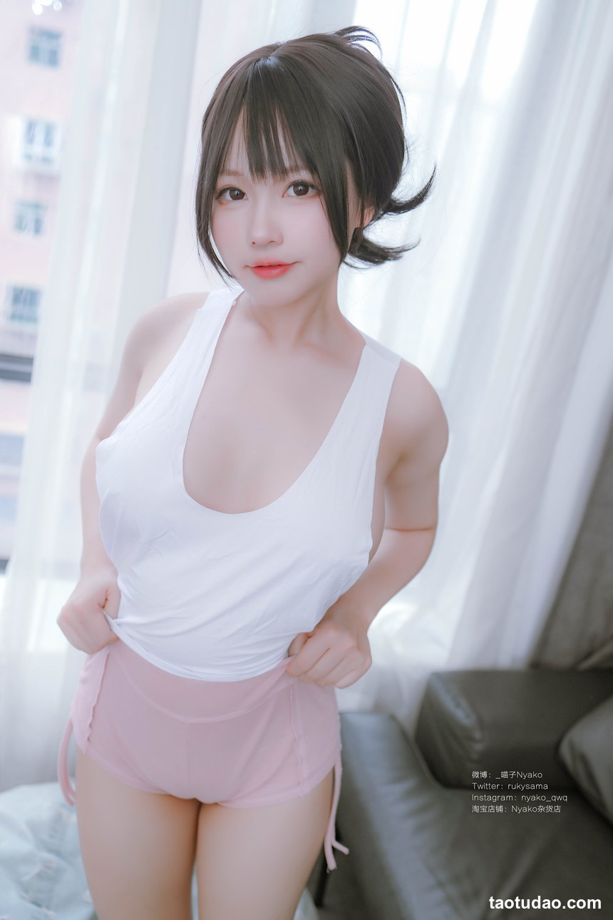 图片[2]-Nyako喵子 NO.058 隣のやばいお姉さん 背心 [78P1V-732MB]-绅士图