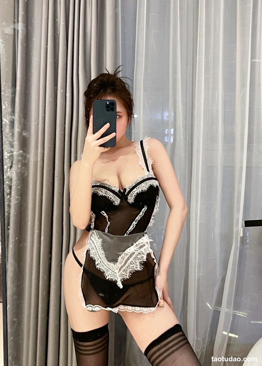 图片[3]-奔跑的晶骡儿 – 性感女仆装 [30P-53MB]-绅士图