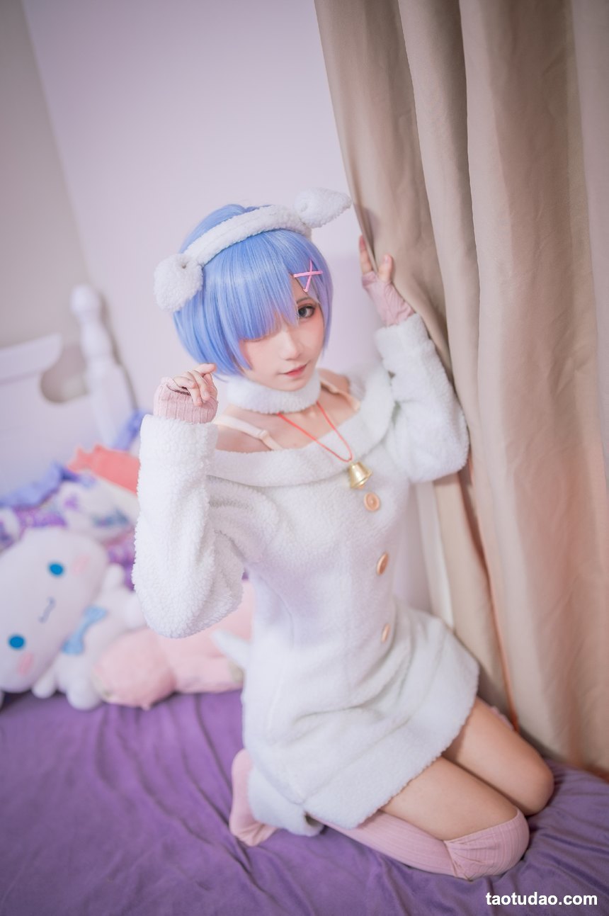 图片[3]-花柒Hana –  蕾姆绵羊 [9P-12MB]-绅士图