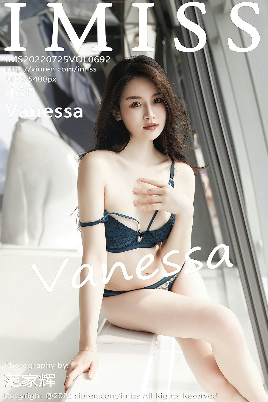 / IMiss /爱蜜社 2022.07.25 Vol.692 Vanessa / 46P447MB / 秀人旗下-绅士图