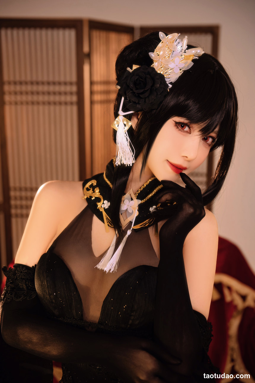 图片[3]-shika小鹿鹿 – NO.92 碧蓝航线镇海 奇奢花苑 [28P-182MB]-绅士图