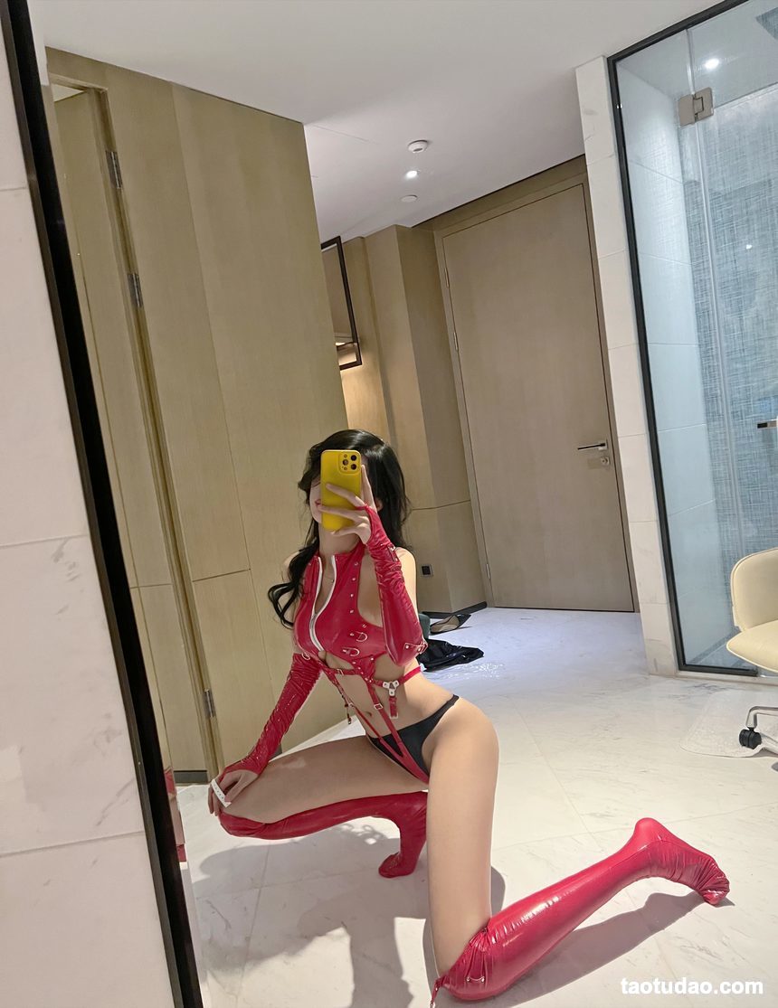 图片[2]-葛征GeZheng –  红色皮裤[54P-314MB]-绅士图