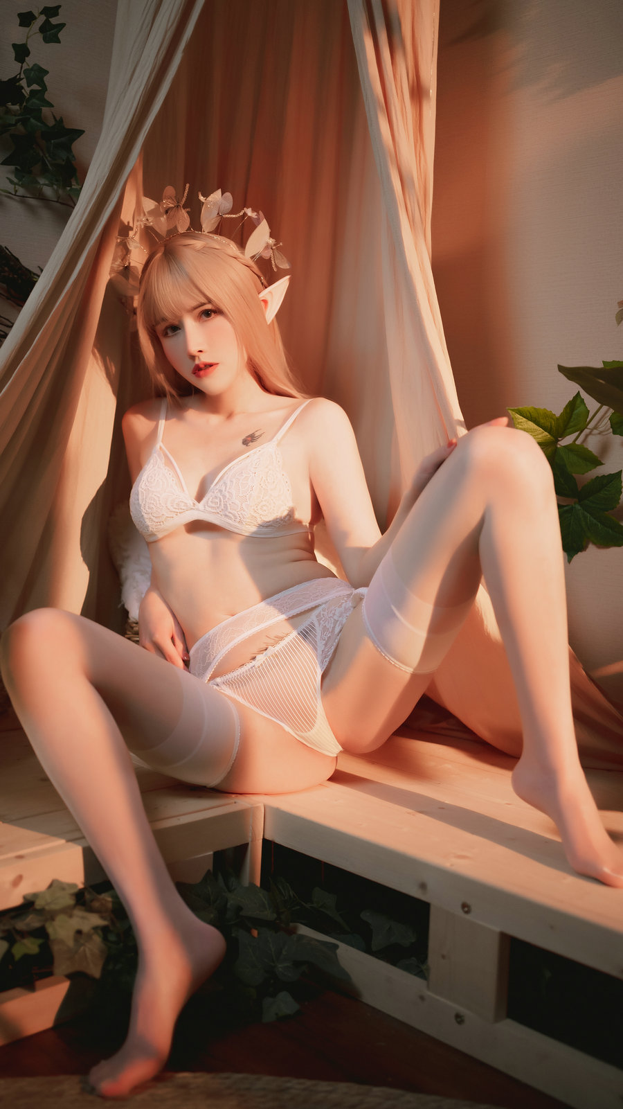 鹿八岁 - 精灵 / 59P1V-965MB / cos萌妹-绅士图