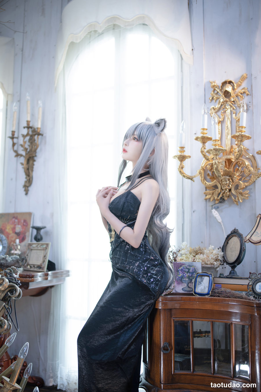 图片[2]-Shika小鹿鹿 – 明日方舟 黑 [15P-373MB]-绅士图