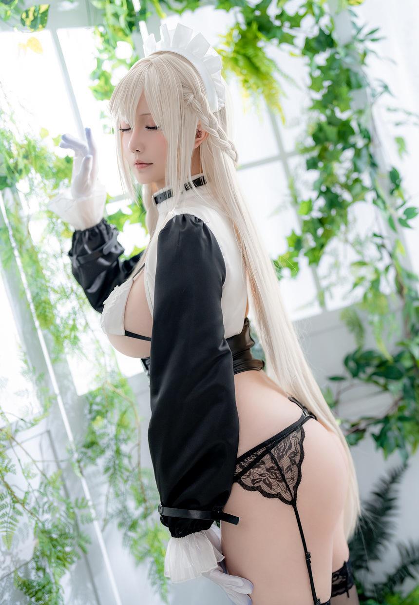 图片[4]-星之迟迟 – 碧蓝航线 可畏 [Azure Lane Sexy Maid][69P-385.8M]-艺库