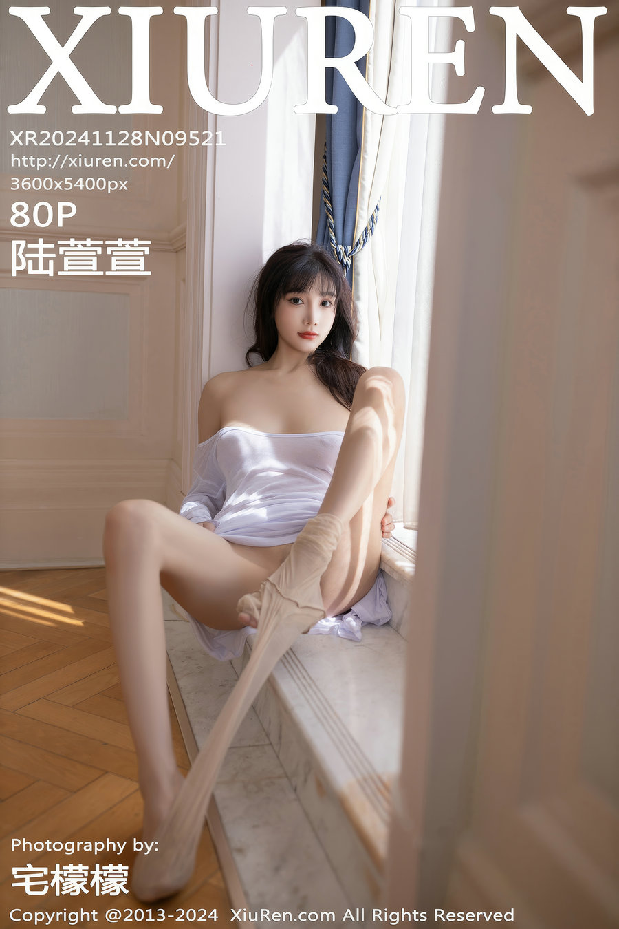 / 秀人美媛馆 / 2024.11.28 No.9521 陆萱萱 / 80P710MB / 秀人网-绅士图