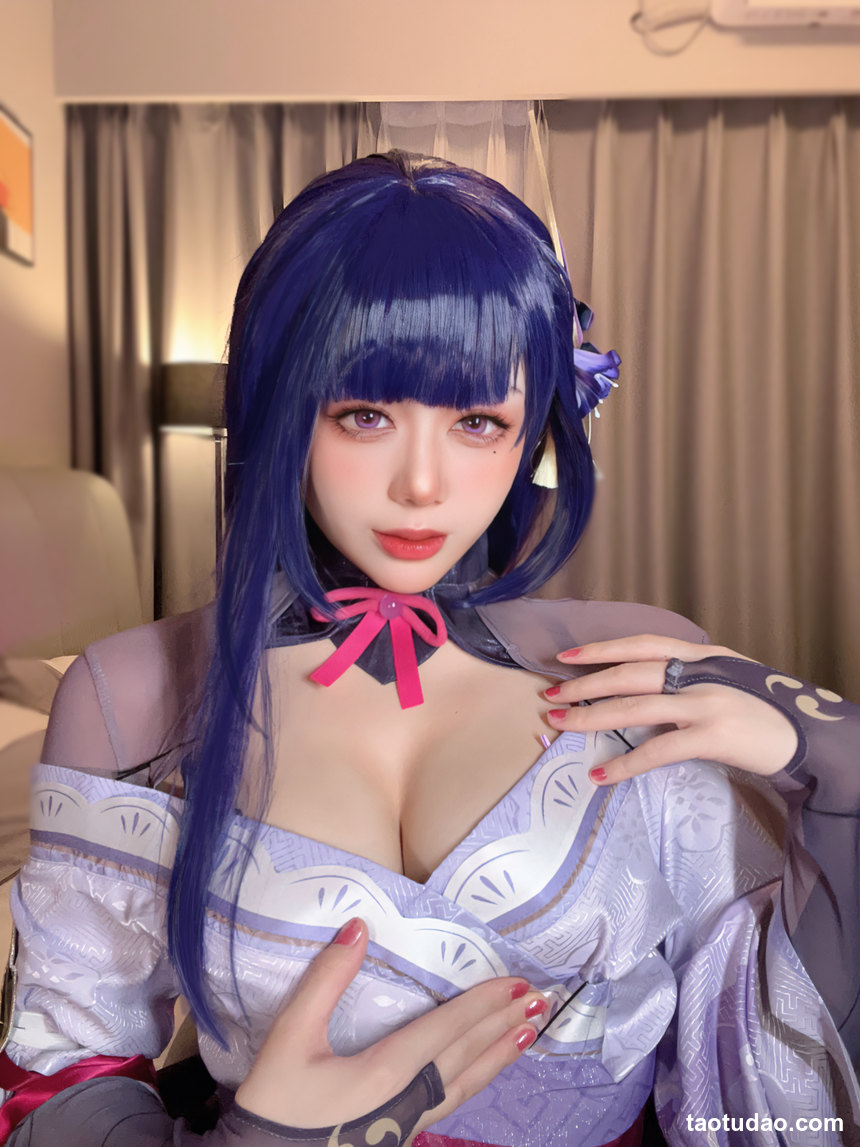 图片[2]-九言（阿九从不咕咕）雷电将军 [57P+5V-350MB]-绅士图