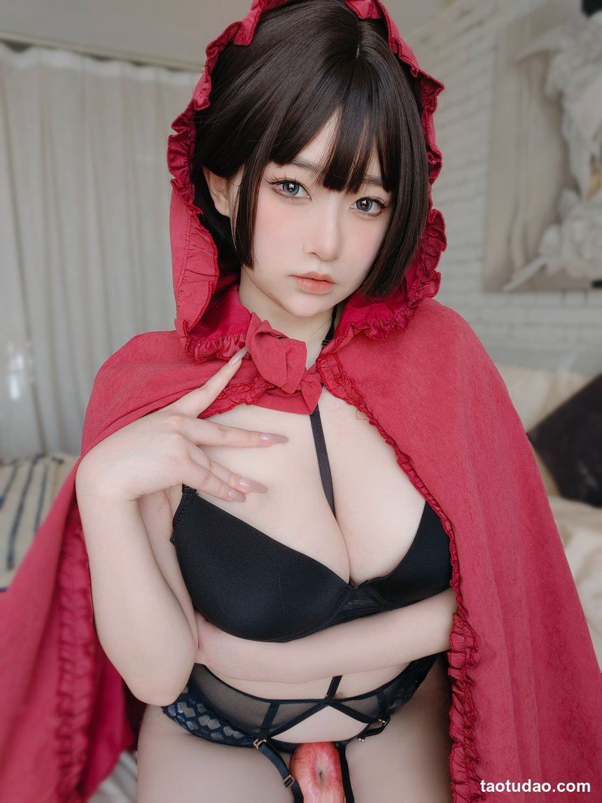 图片[3]-女主K –  小红帽和红苹果 [86P-366MB]-绅士图