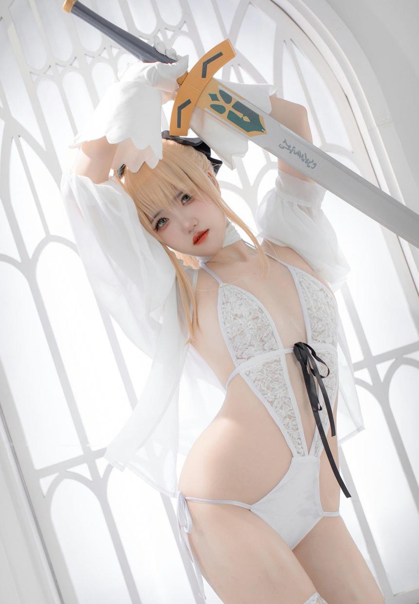 图片[2]-阿薰kaOri – FGO 白Saber [50P-199MB]-艺库