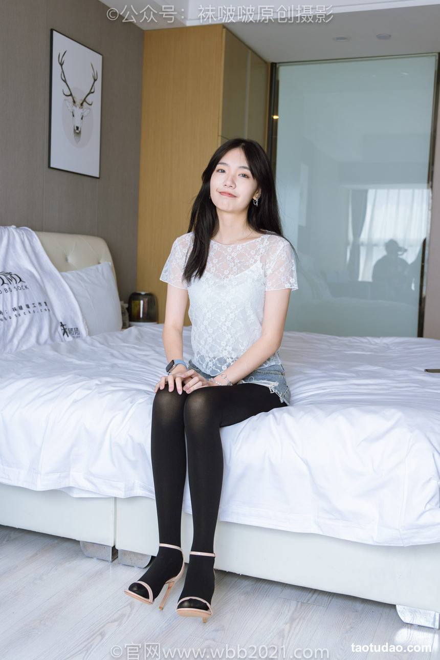 图片[4]-[BoBoSocks袜啵啵]NO.459 小甜豆-高跟凉鞋、厚黑丝、穿鞋踩包子和橘子剧情[150P+1V／9.04GB]-绅士图