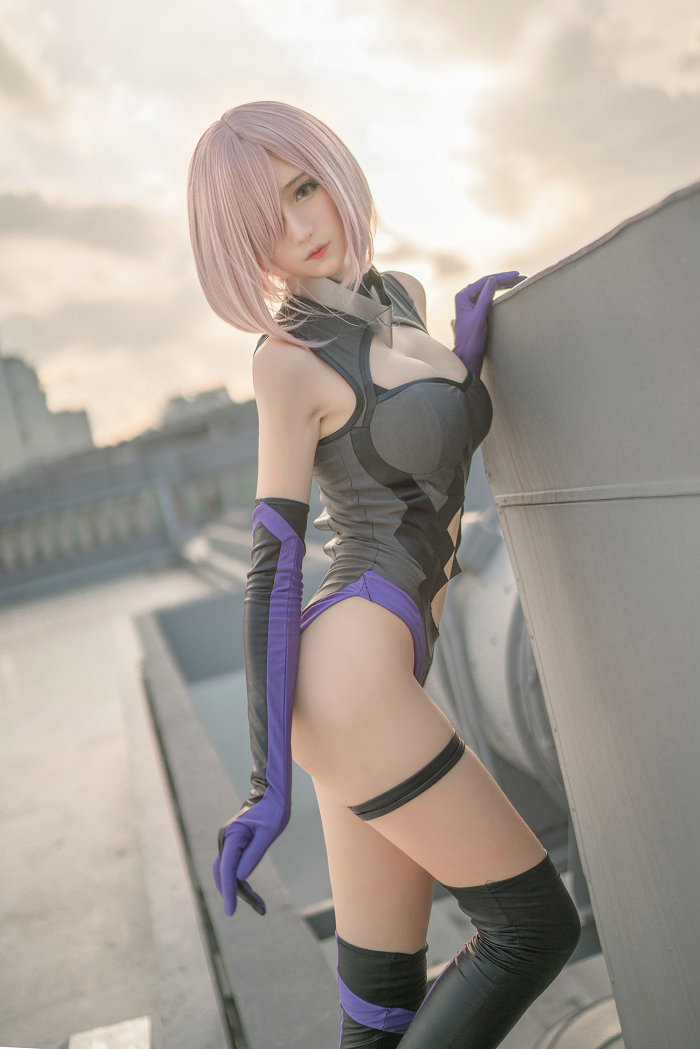 cosplay美女腐团儿Ikaros - 玛修 / 9P-12MB / cos萌妹-绅士图