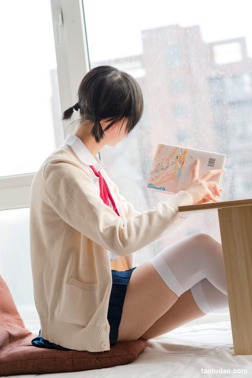 图片[3]-喵写真 VOL.018 JK白丝少女学习时间 [103P-344MB]-绅士图