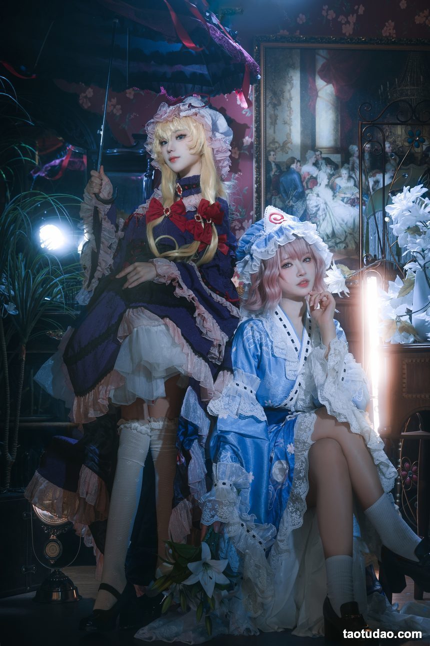 图片[4]-花柒Hana 八云紫+西行寺幽幽子 (&肃雨雨雨) [16P-113MB]-绅士图