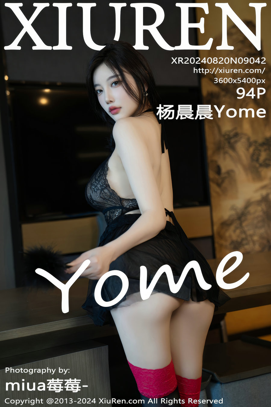 / 秀人美媛馆 / 2024.08.20 No.9042 杨晨晨Yome / 94P901MB / 秀人网-绅士图