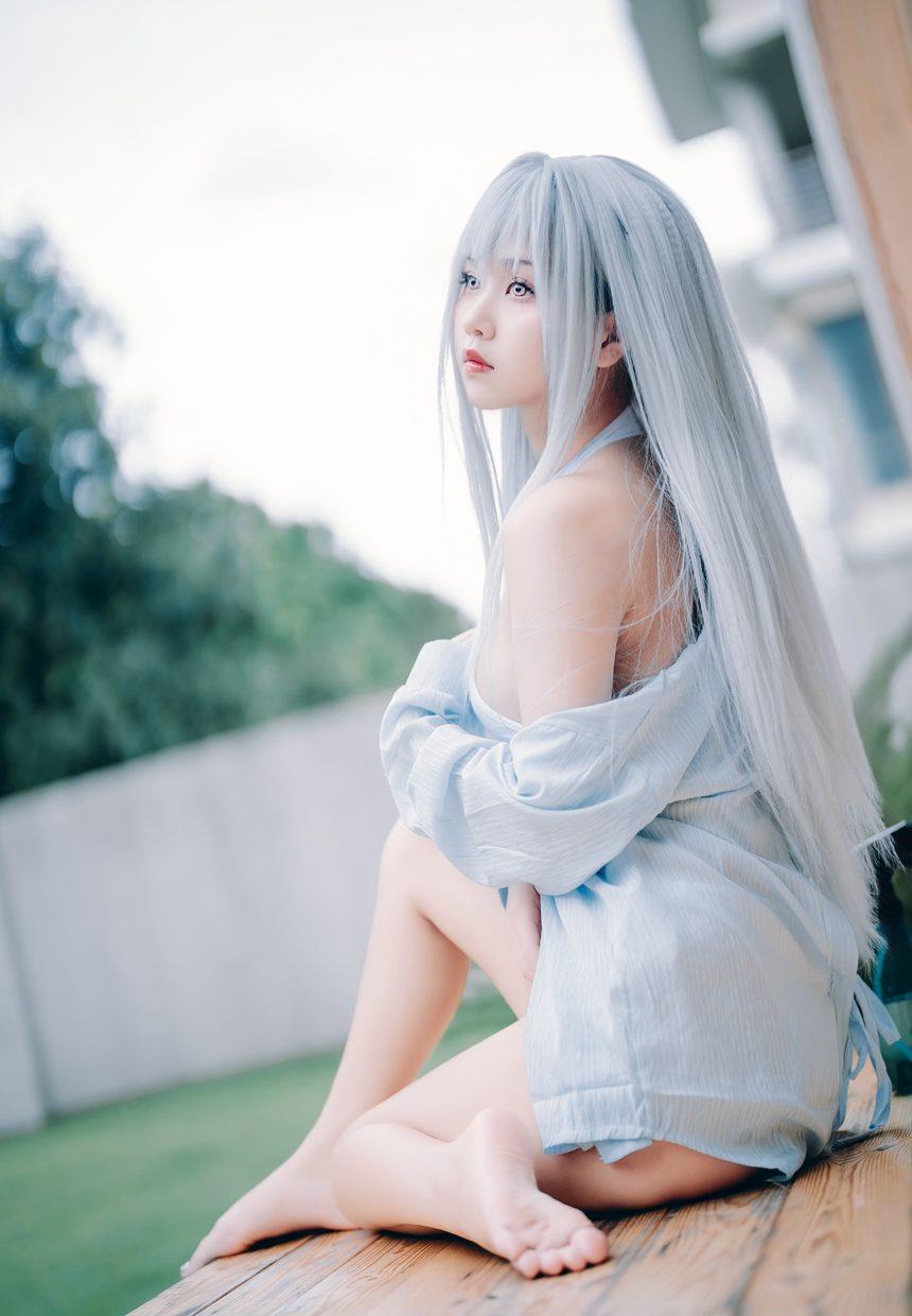 图片[4]-萌芽儿o0 – 白泳装[25P-670.8M]-艺库