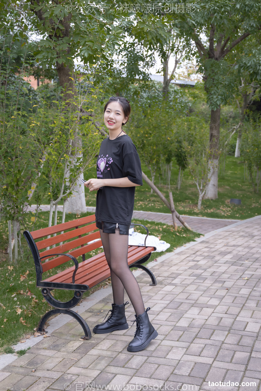 图片[4]-[BoBoSocks袜啵啵]NO.221 小甜豆-马丁靴、黑丝[133P+1V／5.45GB]-绅士图