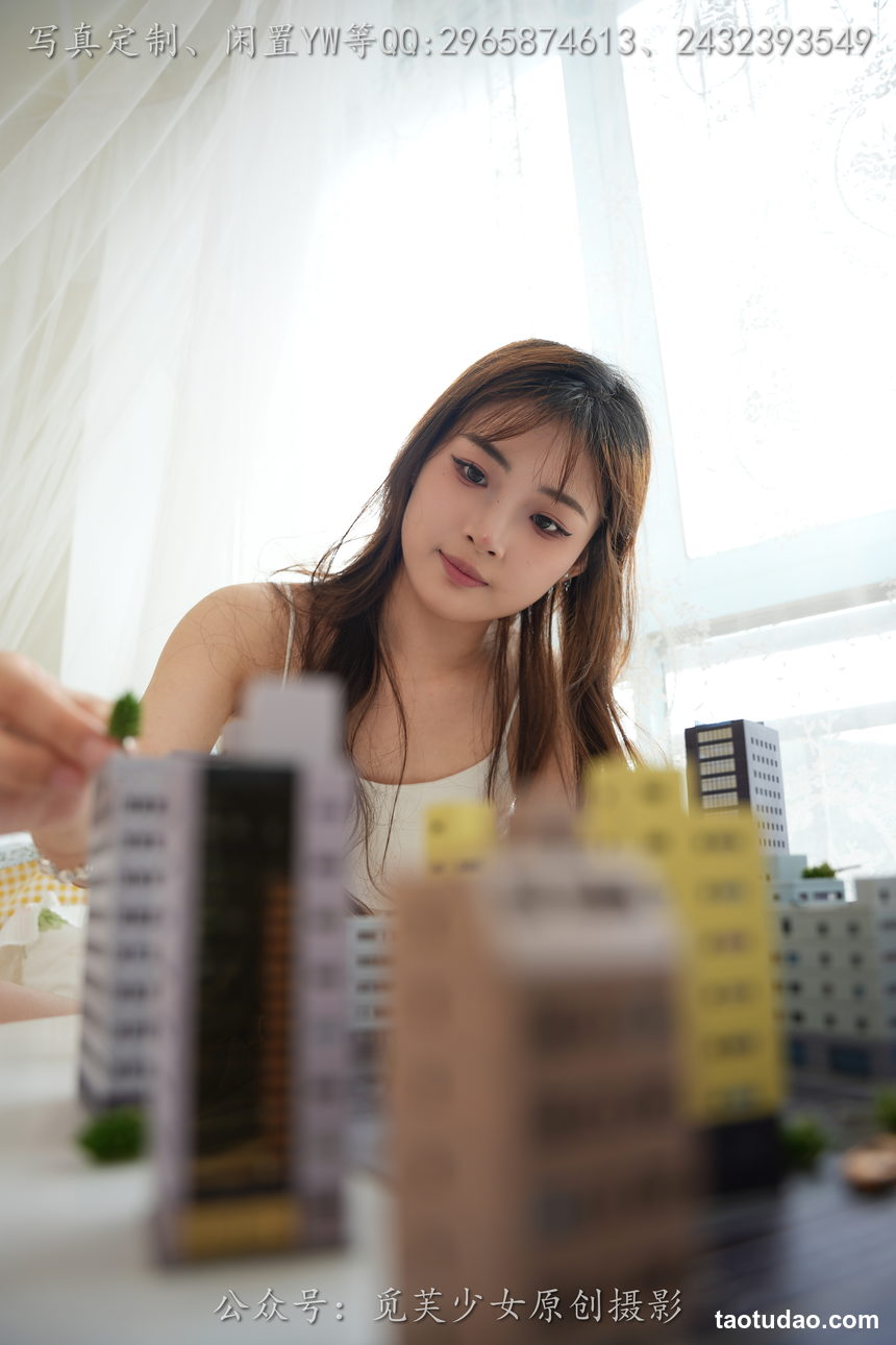 图片[4]-[觅芙少女]NO.263 晓晓-梦境误入小人国，化身巨人少女[185P+1V／4.52GB]-绅士图