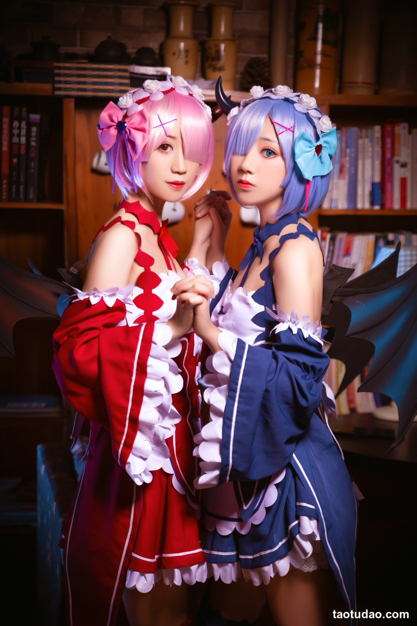 图片[4]-[YITUYU艺图语]2022.04.13 雷姆拉姆 模特合集[21+1P／156MB]-绅士图