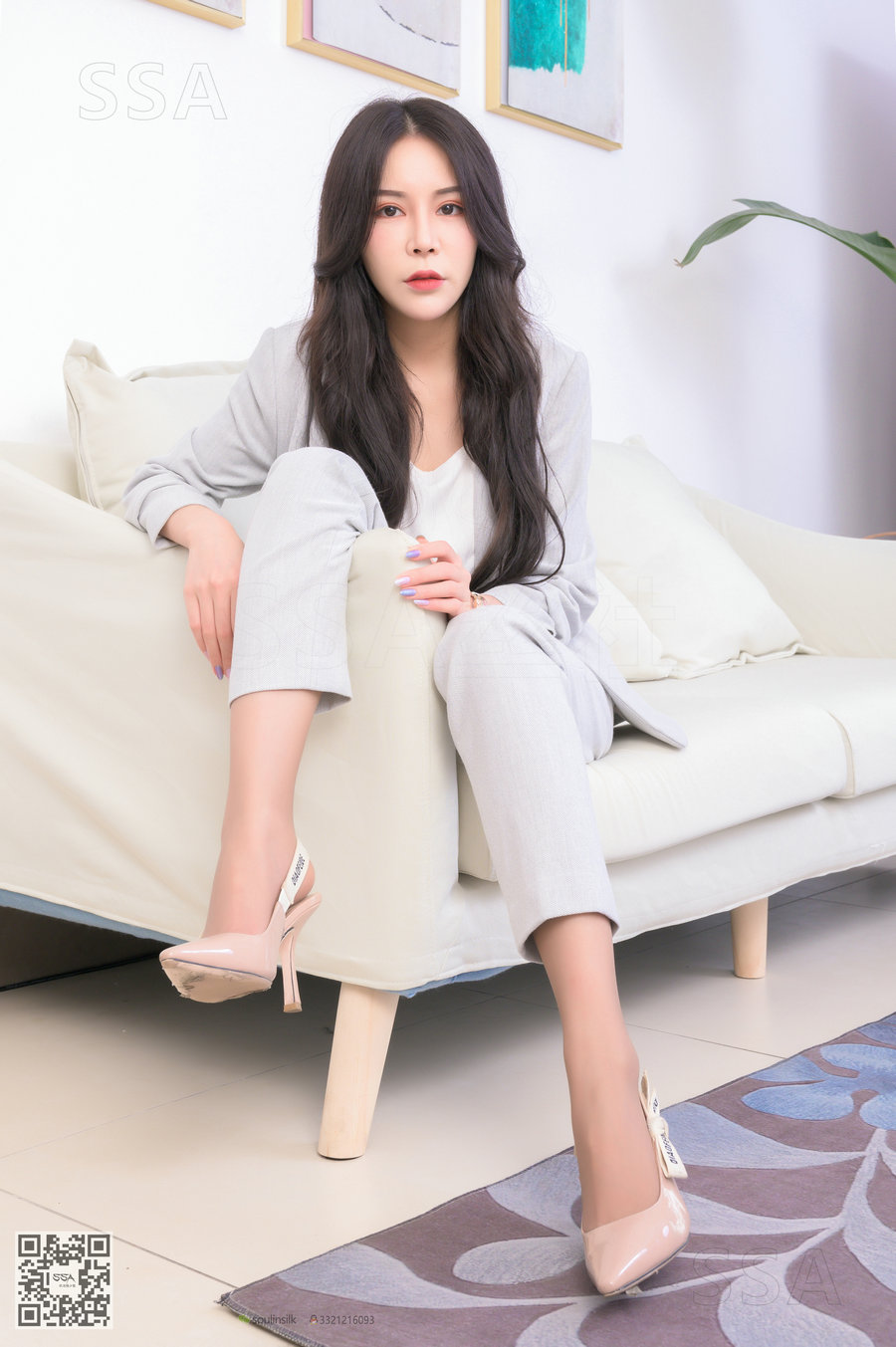 / SSA丝社 /超清写真 No.228 御姐娜娜的咖啡香jio(上) / 112P-1.72GB / 丝袜丝足-绅士图