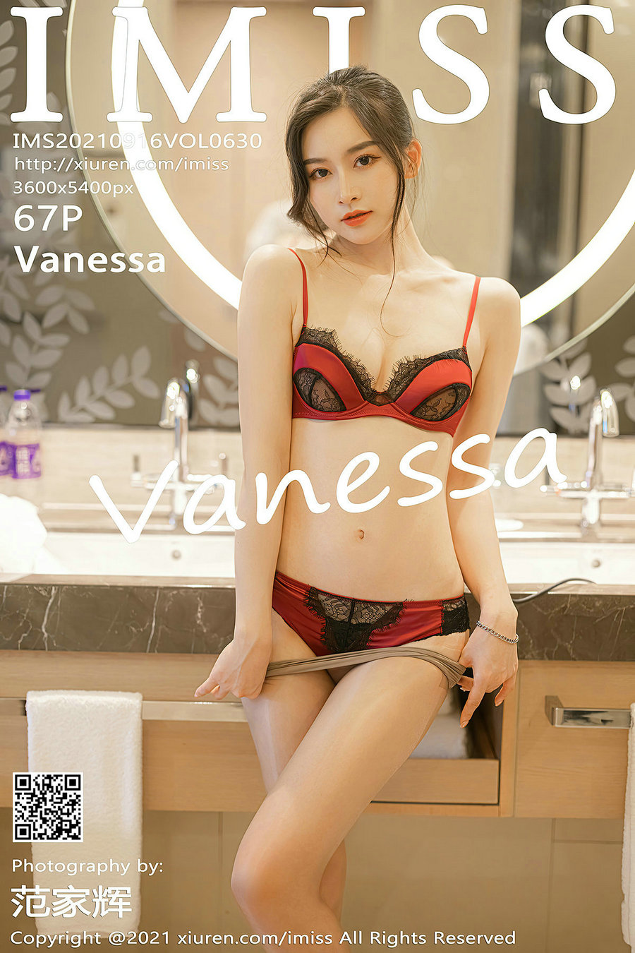 / IMiss /爱蜜社 2021.09.16 Vol.630 Vanessa / 67P627MB / 秀人旗下-绅士图