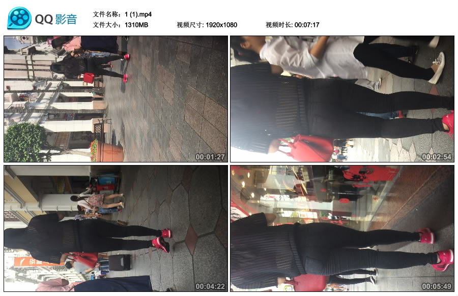 精选街拍视频 No.3007 紧身牛仔裤MM上衣半透明若隐若 / 1.27GB / 街拍视频-绅士图