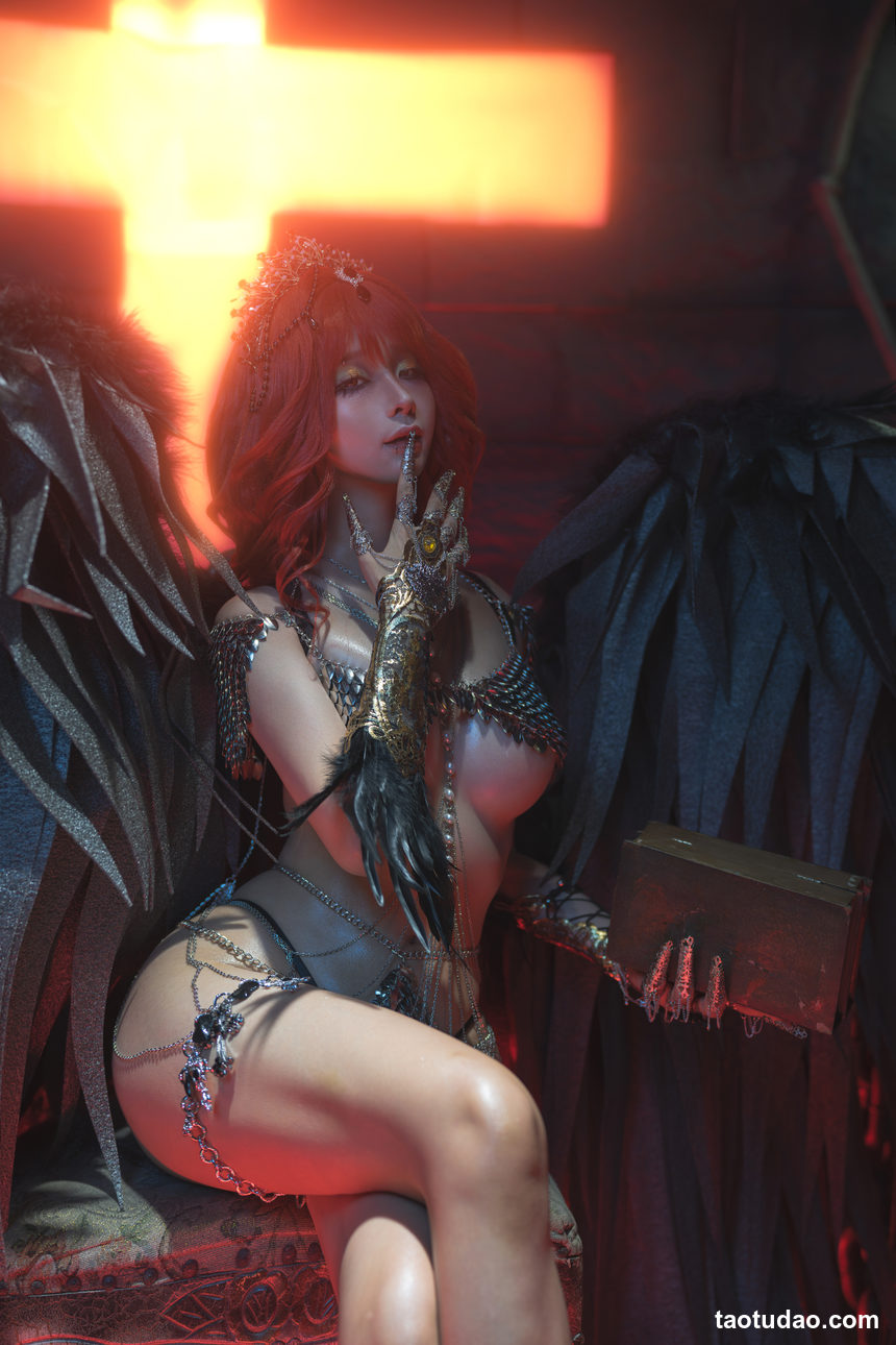 图片[2]-蠢沫沫-黑天使[238P+2V-2.12G]-绅士图