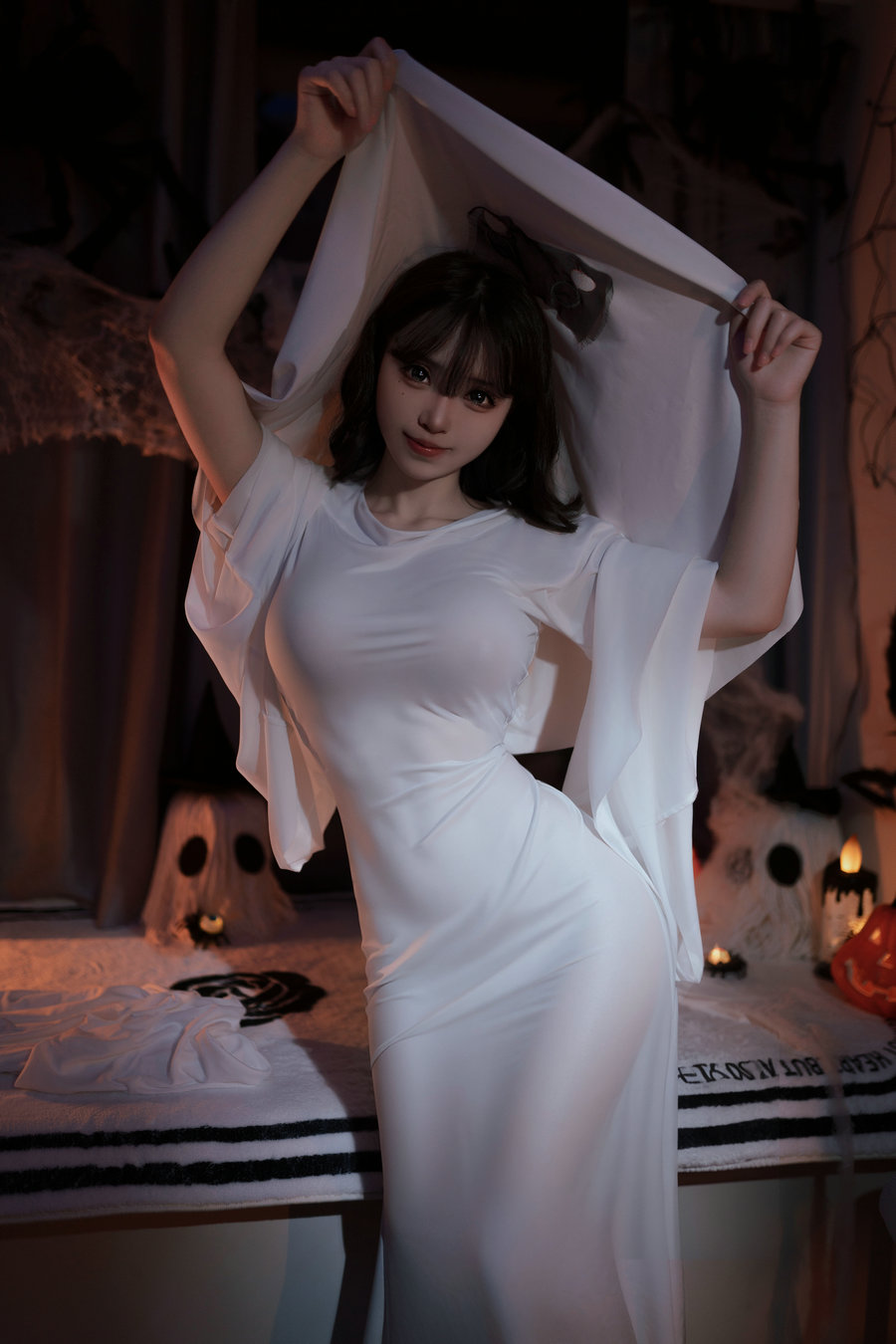 Bangni邦尼 – 幽灵娘 / 87P8V-1.29GB / cos萌妹-绅士图