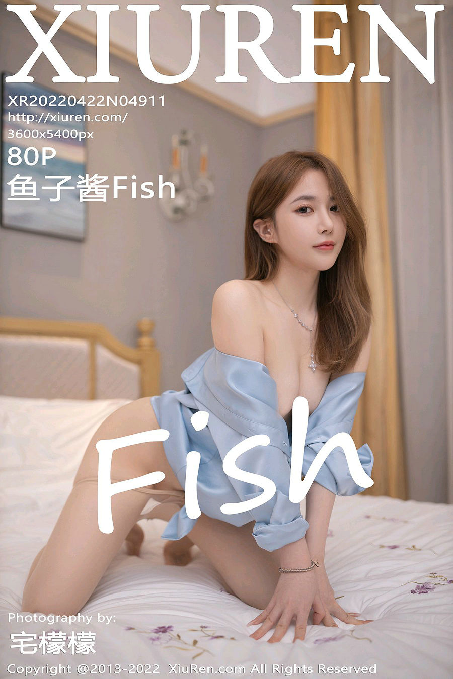 / 秀人美媛馆 / 2022.04.22 No.4911 鱼子酱Fish / 80P723MB / 秀人网-绅士图