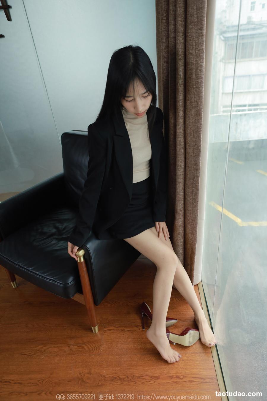 图片[3]-[IESS异思趣向] 2024.03.20 丝享家 1694 美子《OL小黑裙》[89P-63MB]-绅士图