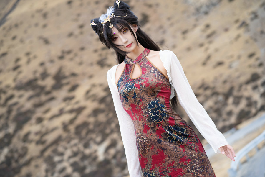 职业奶妈三水子 - 玉玲珑旗袍 / 54P-257MB /-艺库