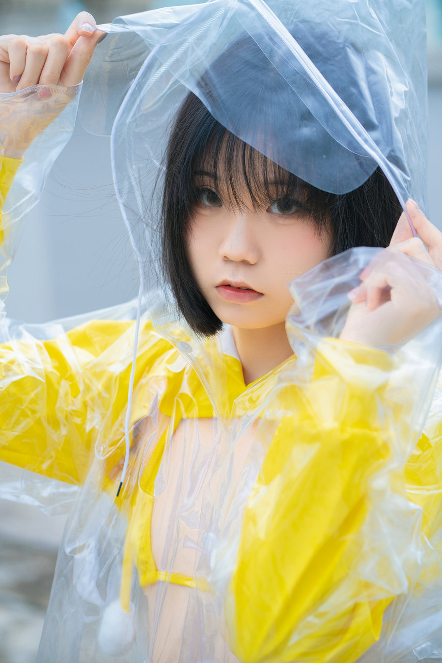 一只小栗奈天台小雨衣 [169P1V-974MB]-绅士图