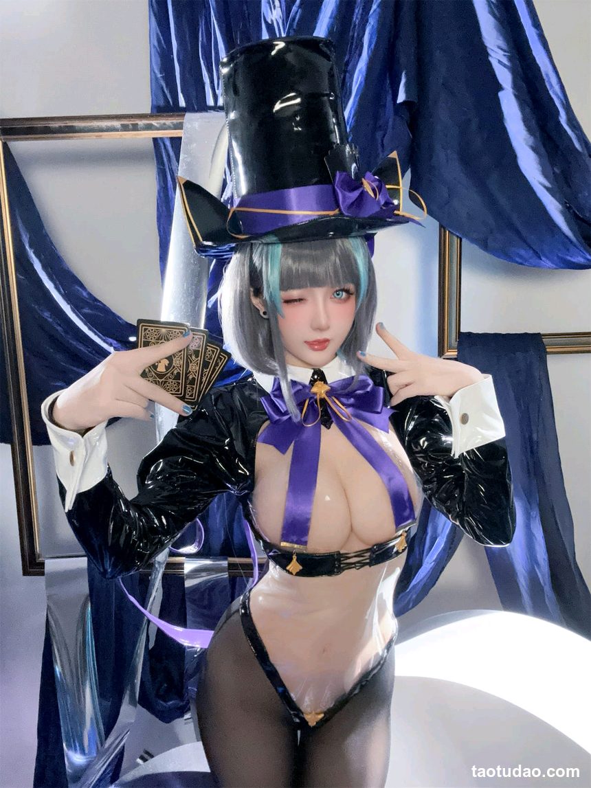 图片[3]-星之迟迟 –  柴郡 魔术师[32P-55.4M][QB]-绅士图