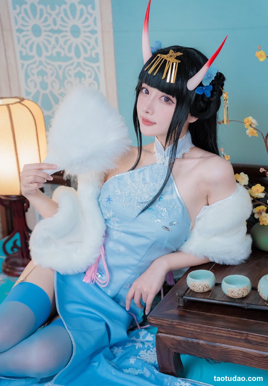 图片[4]-紫氯氯 – 能代 貅 旗袍 [18P-38MB]-绅士图