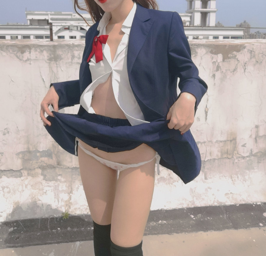 钛合金大粑粑 - 天台 / 27P-59MB / cos萌妹-绅士图