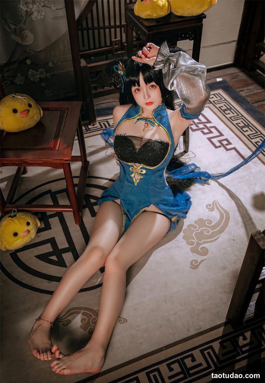 图片[2]-日奈娇 – NO.79 碧蓝航线 大潮旗袍 [25P-206MB]-绅士图