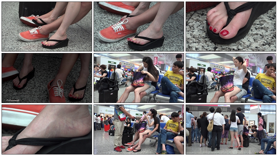 精选街拍视频 No.4021 黑色松糕鞋美眉一双玉足相当精致 / 1.10GB / 街拍视频-绅士图