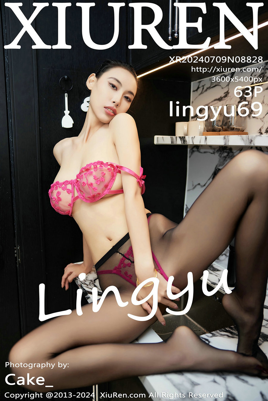/ 秀人美媛馆 / 2024.07.09 No.8828 lingyu69 / 63P306MB / 秀人网-绅士图