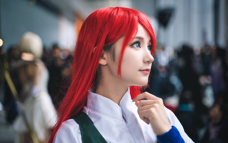 《火影忍者》漩涡玖辛奈人物COS图（cn:宇智波梧桐木吾木同）-艺库