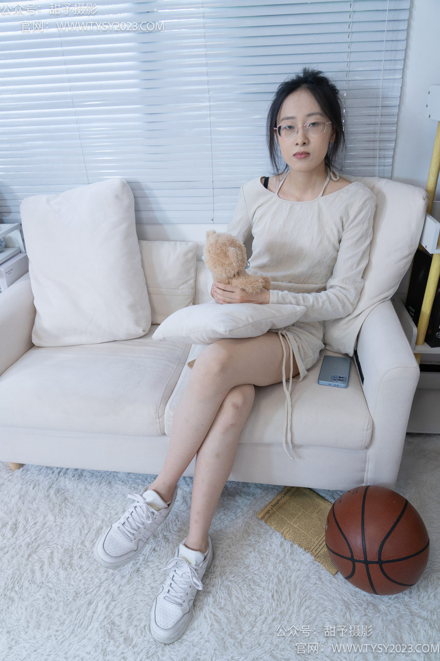 图片[3]-甜予摄影 NO.087 静静-板鞋、白棉袜、裸足[106P+2V／9.33GB]-绅士图