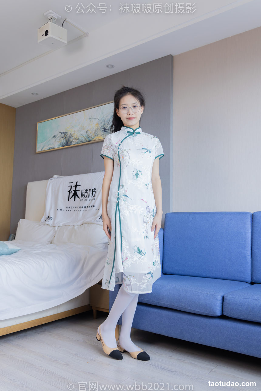 图片[4]-[BoBoSocks袜啵啵]NO.371 芝士-平底鞋、高跟凉鞋、厚白丝小腿袜、短白丝[140P+1V／6.03GB]-绅士图