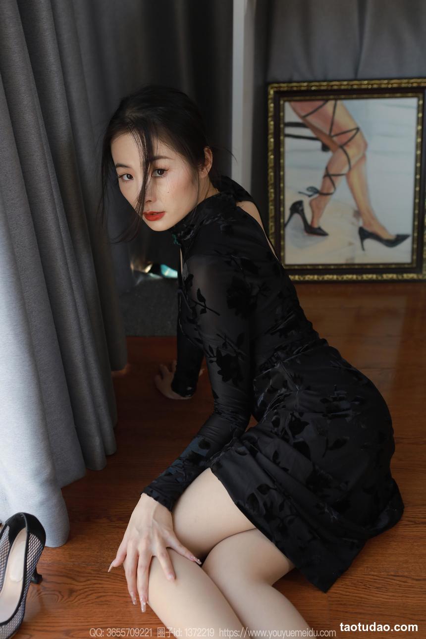 图片[2]-[IESS异思趣向] 2024.04.10 丝享家 1712 小金《高叉旗袍》[88P-68.6M]-绅士图