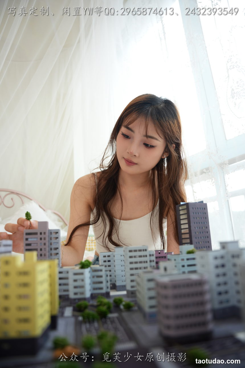 图片[3]-[觅芙少女]NO.263 晓晓-梦境误入小人国，化身巨人少女[185P+1V／4.52GB]-绅士图