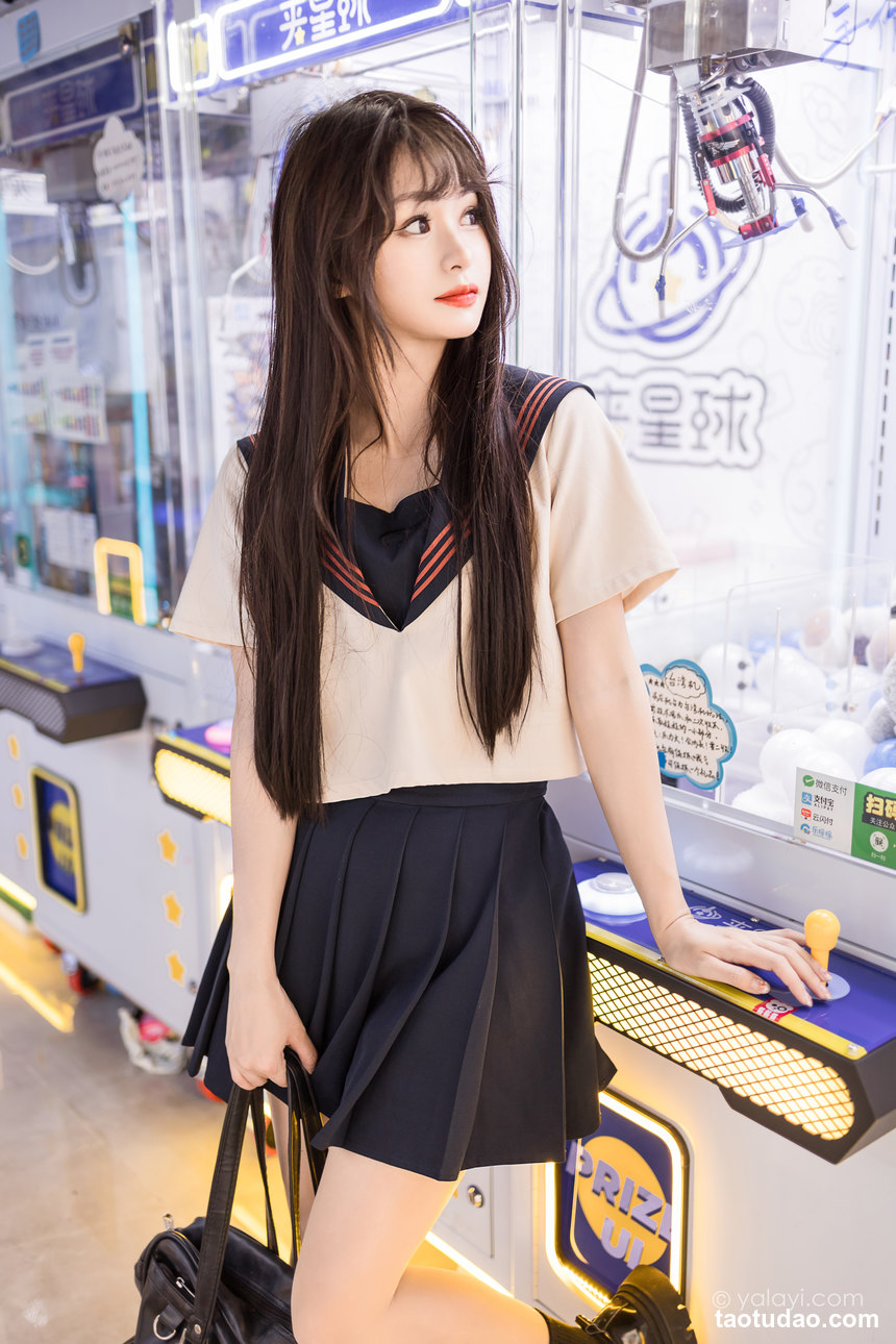 图片[2]-[YALAYI雅拉伊] 2023.06.19 NO.1042 jk制服 小亭 [45+1P／492MB]-绅士图