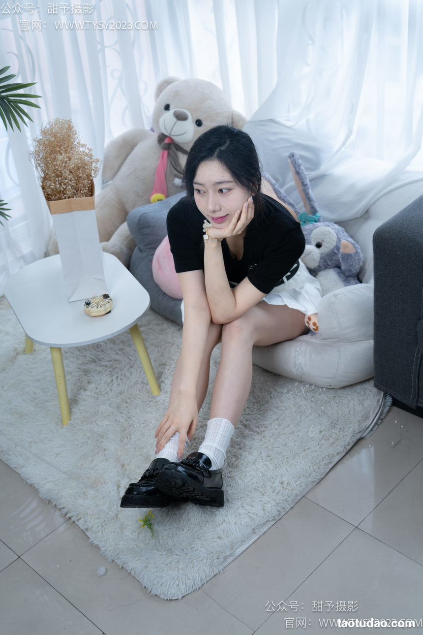 图片[4]-甜予摄影 NO.012 鱼鱼-皮鞋、白棉袜、裸足[125P+2V／10.1GB]-绅士图