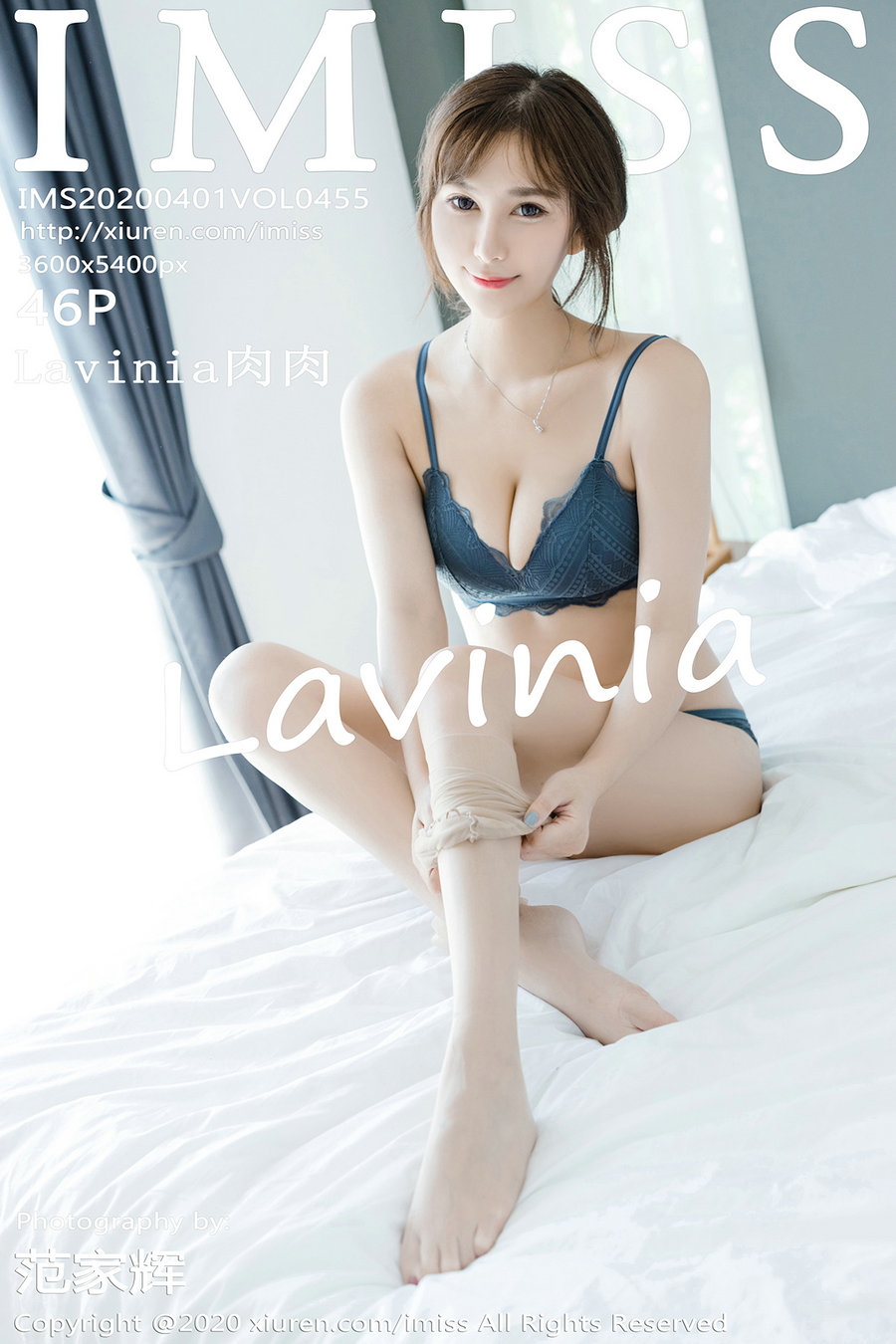 / IMiss /爱蜜社 2020.04.01 Vol.455 Lavinia肉肉 / 46P66MB / 秀人旗下-绅士图