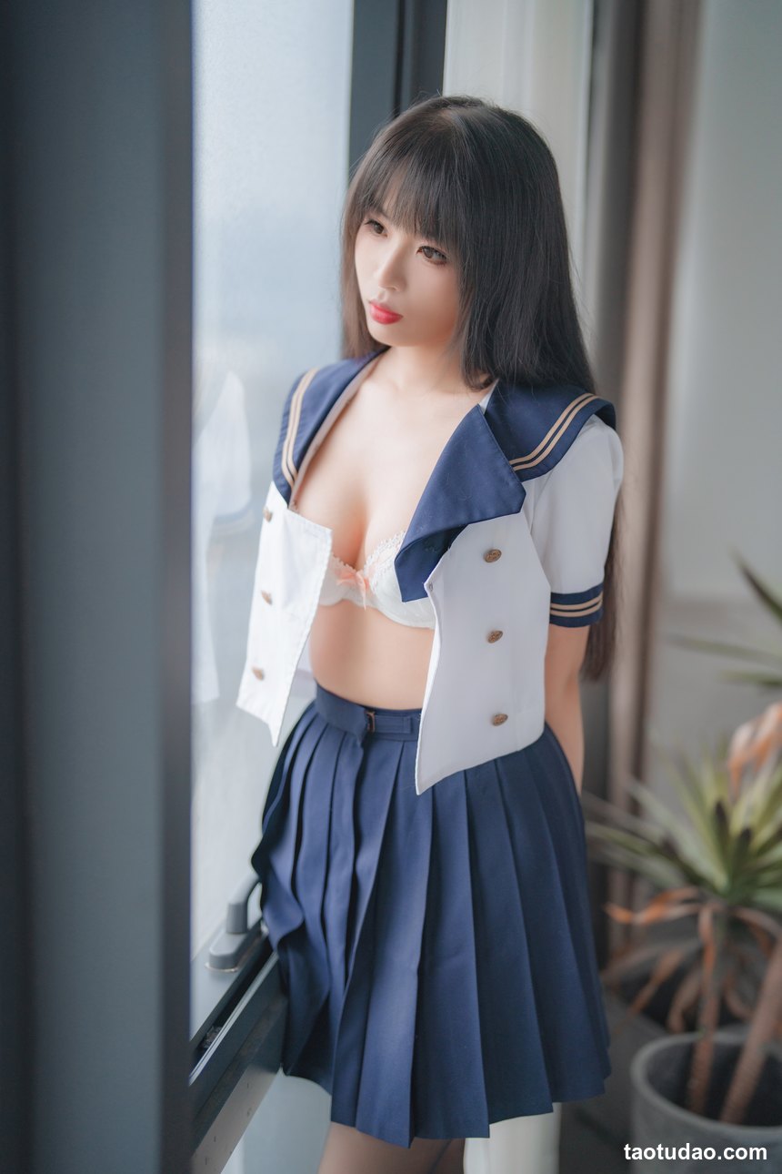 图片[2]-轩萧学姐 舰长黑丝jk [32P-112MB]-绅士图