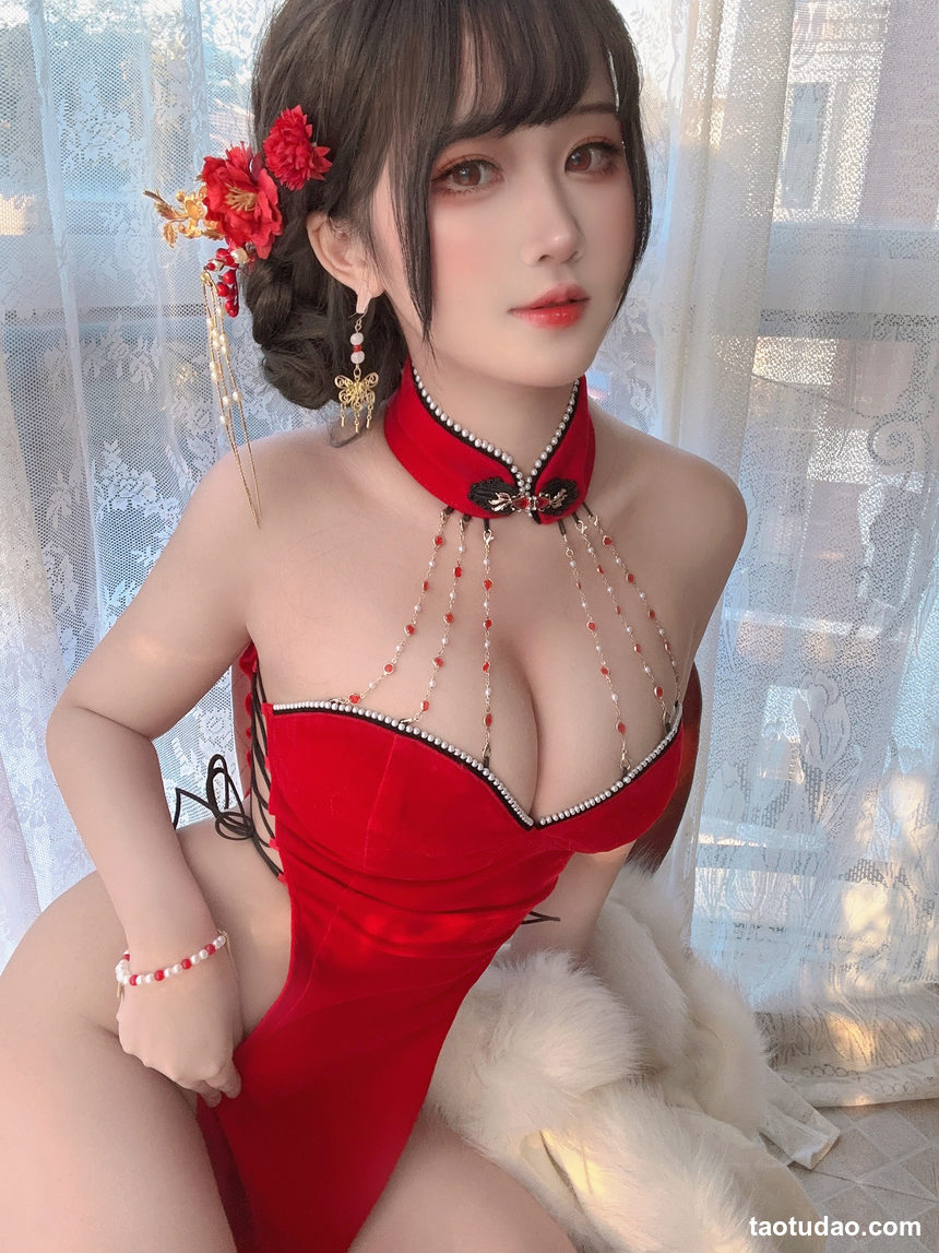 图片[2]-三度_69-红丝绒旗袍[75P+3V-728MB]-绅士图